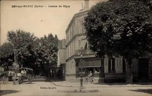 CPA Bry-sur-Marne Val-de-Marne, Avenue de Riguy