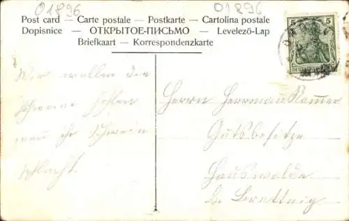 Ak Ohorn in Sachsen, Niederdorf