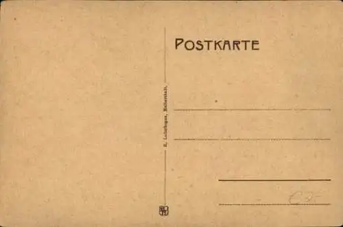 Ak Wildemann Clausthal Zellerfeld im Oberharz,  im Spiegeltal, Wald