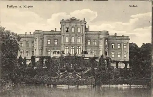 Ak Putbus auf der Insel Rügen, Schloss