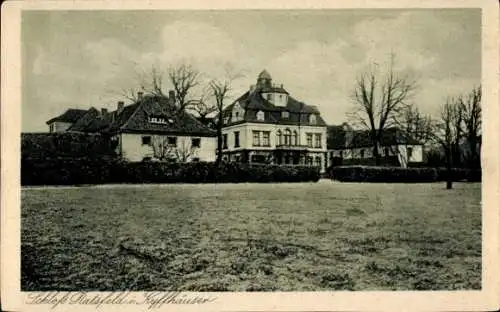 Ak Rathsfeld Steinthaleben Kyffhäuserland in Thüringen, Schloss