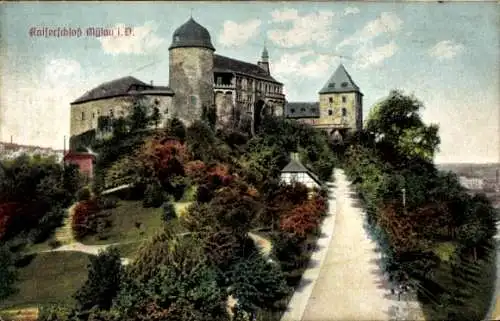 Ak Mylau Reichenbach im Vogtland, Kaiserschloss