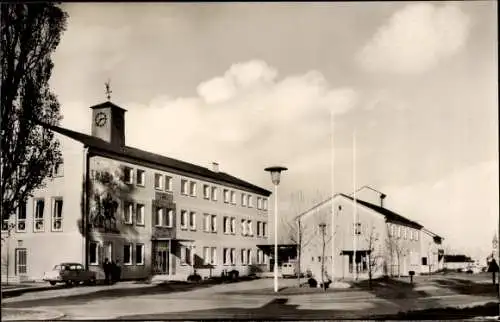 Ak Garching an der Alz Oberbayern, Rathaus