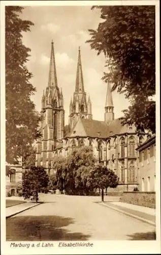 Ak Marburg an der Lahn, Elisabethkirche