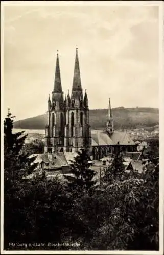 Ak Marburg an der Lahn, Elisabethkirche