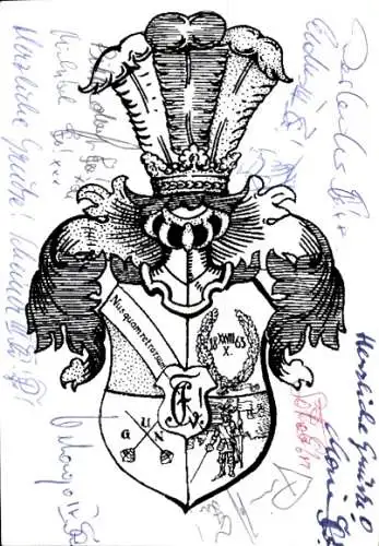 Studentika Ak Graz, Akad. Corps Teutonia, Neutorgasse 48/I, Wappen