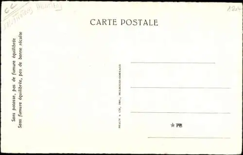 Künstler Ak Hansi, Jean Jacques Waltz, Colmar Kolmar Elsass Haut Rhin, Straßenpartie, Winter