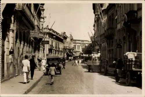 Ak Santos Brasilien, Rua do Commercio