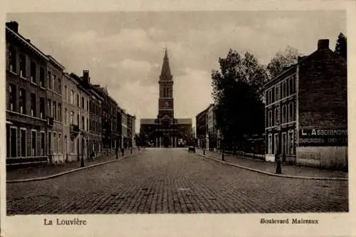 CPA La Louvière Wallonie Hainaut, Boulevard Maireaux