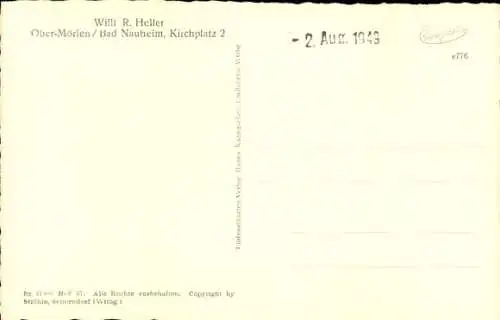 Ak Ober Mörlen im Taunus Hessen, Fliegeraufnahme