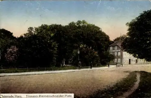 Ak Osterode am Harz, Tilmann-Riemenschneider-Platz
