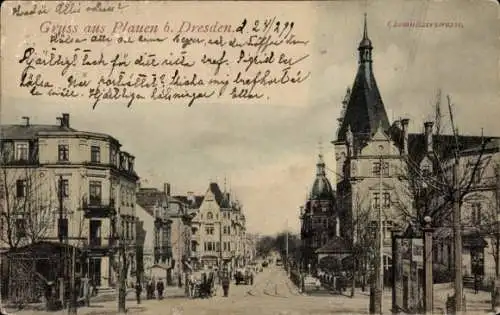 Ak Dresden Plauen, Chemnitzer Straße