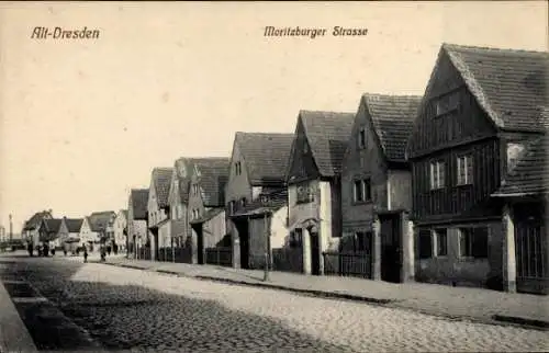 Ak Dresden Pieschen, Moritzburger Straße