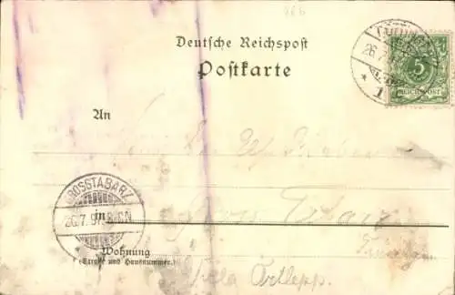 Studentika Litho Göttingen, Corpshaus, Wappen, KSCV