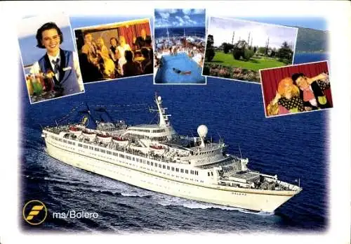 Ak MS Bolero, Kreuzfahrtschiff