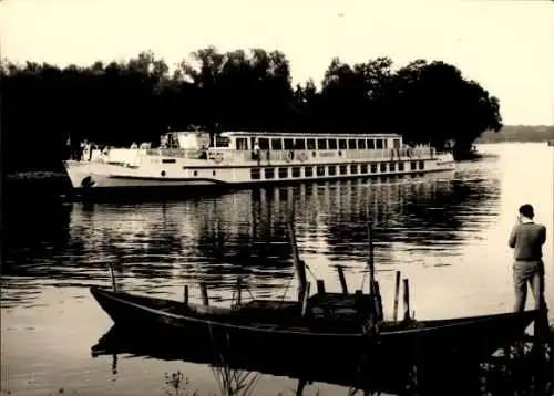 Ak Potsdam, Mitropa-Schiffsgaststätten der Weißen Flotte Potsdam.