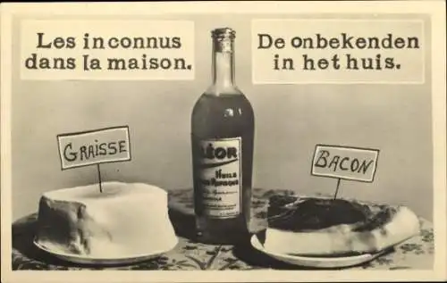 Ak Les inconnus dans la maison, Graisse, Bacon