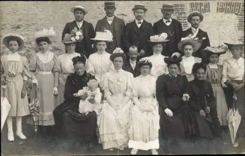 Foto Ak Familienbild, Gruppenfoto