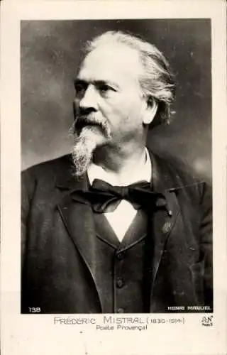 Ak Dichter Frédéric Mistral, Porträt