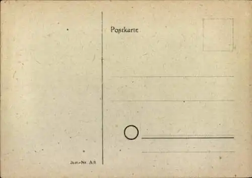 Künstler Ak Windhund, Barsoi