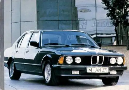 Ak Rothenburg ob der Tauber Mittelfranken, BMW 745i mit Executive-Ausstattung