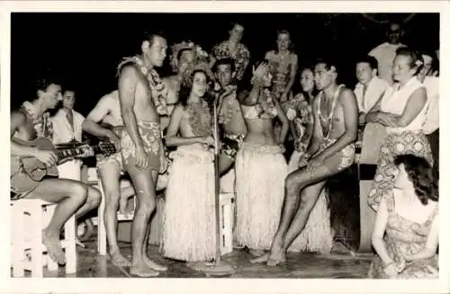 Ak Hawaii USA, Tänzer