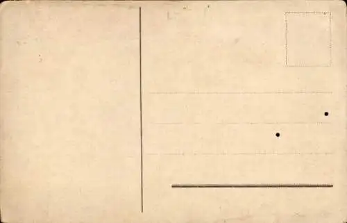 Ak Hamburg, Das Börsenhof Restaurant am Adolphsplatz, Wandgemälde