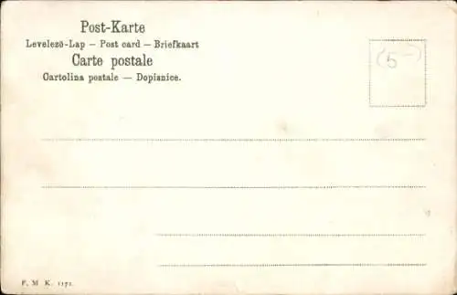 Ak Bingerbrück Bingen am Rhein, Mäuseturm