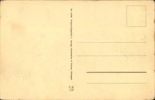 Ak Stuttgart in Württemberg, Gesamtansicht, Hasenberg, Karlsvorstadt