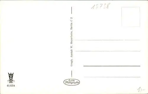 Ak Zeuthen in der Mark, Selchower Graben, Brücke