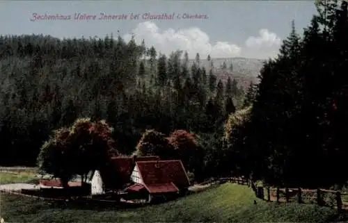 Ak Clausthal Zellerfeld im Oberharz, Gesamtansicht
