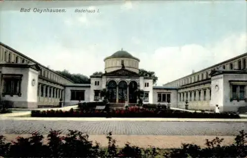 Ak Bad Oeynhausen in Westfalen, Badehaus I