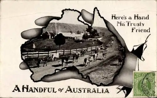 PC Handful of Australia, Here's a Hand Ma Trusty Friend