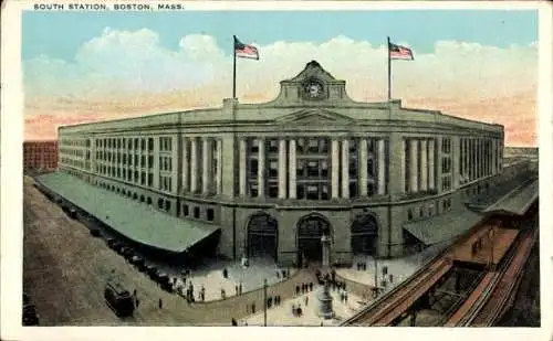 Ak Boston Massachusetts USA, South Station