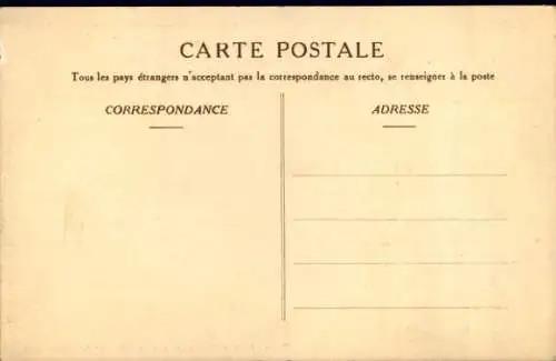 Ak Mistinguett, Raid Paris Londre sur hydrocycle, Tretboot