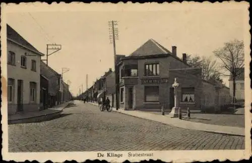 Ak De Klinge Sint Gillis Waas Oost-Vlaanderen, Statiestraat