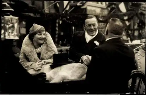 Foto Ak Juliana der Niederlande, Prinz Bernhard der Niederlande