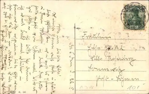 Präge Ak Frohe Pfingsten, Patriotik, Kind, Telefon