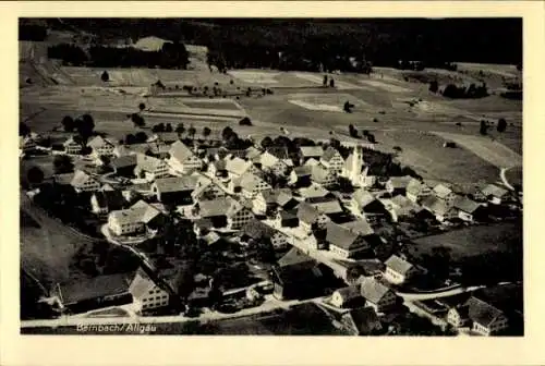 Ak Bernbach Bidingen im Allgäu Schwaben, Fliegeraufnahme