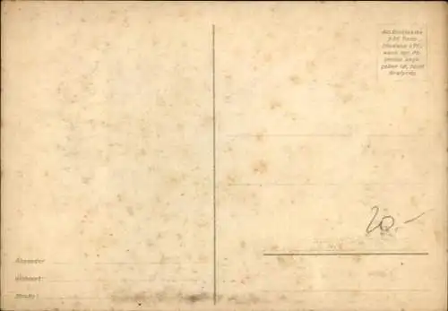 Ak Britisches Kriegsschiff, Monitor, Geschütze, I WK