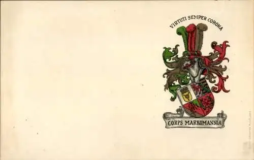 Studentika Ak Jena, Corps Markomannia, Wappen, RSC