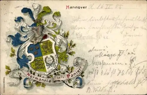 Studentika Ak Hannover, Corps Normannia, Wappen, RSC