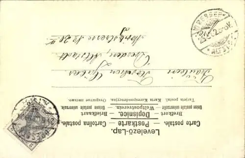 Ak Junge Frau mit Blumen, Liebe, Er liebt mich, er liebt mich nicht