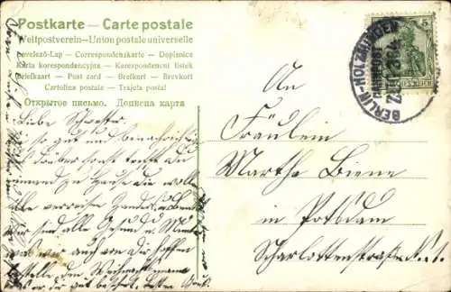 Ak Blumengruß, Rosen