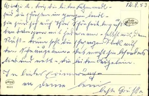 Ak Portrait zweier gefleckter Kitten