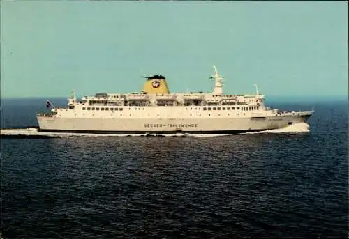 Ak Fährschiff, MF Travemünde