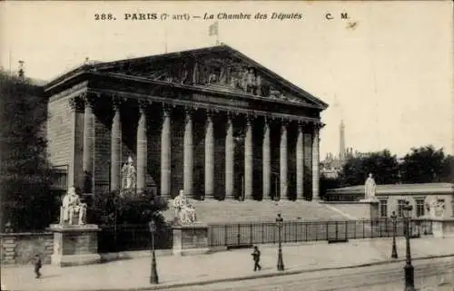 CPA Paris VII., Chambre des Deputes