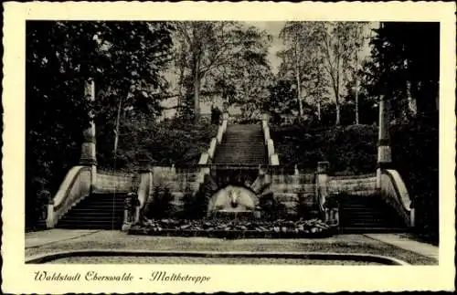 Ak Eberswalde in der Mark, Moltketreppe