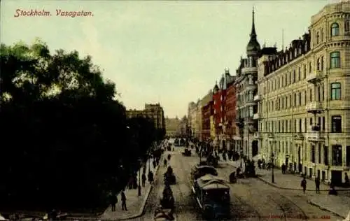 Ak Stockholm Schweden, Vasagatan