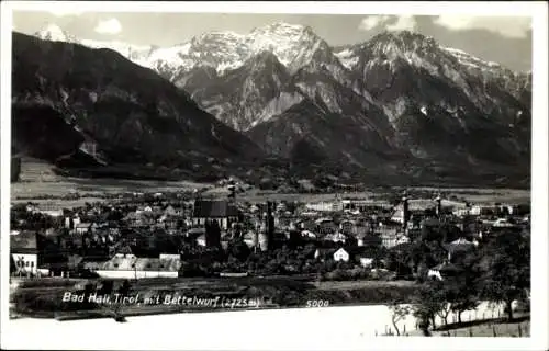 Ak Bad Hall Oberösterreich, Panorama, Bettelwurf